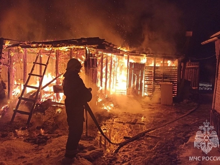 Тело мужчины вынесли из сгоревшего дома в Тейковском районе