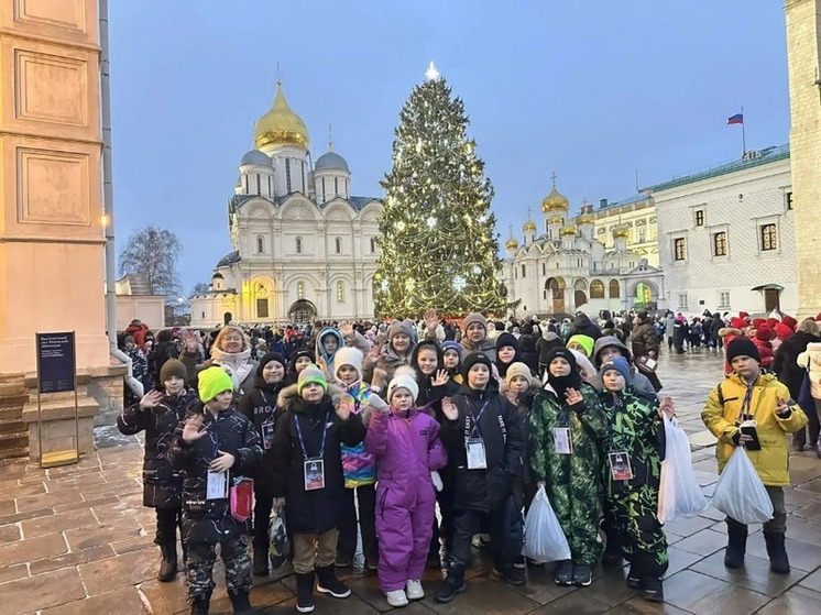 Ивановские дети побывали на Кремлевской елке