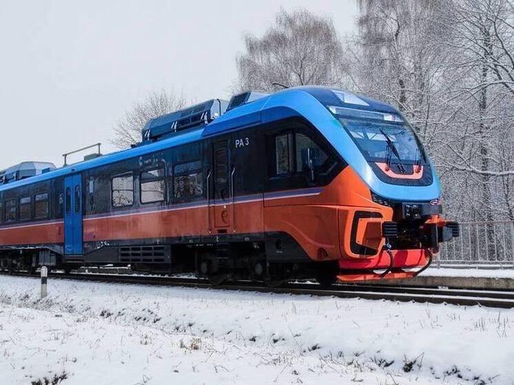 На маршрут Калуга – Ферзиково вышел современный поезд