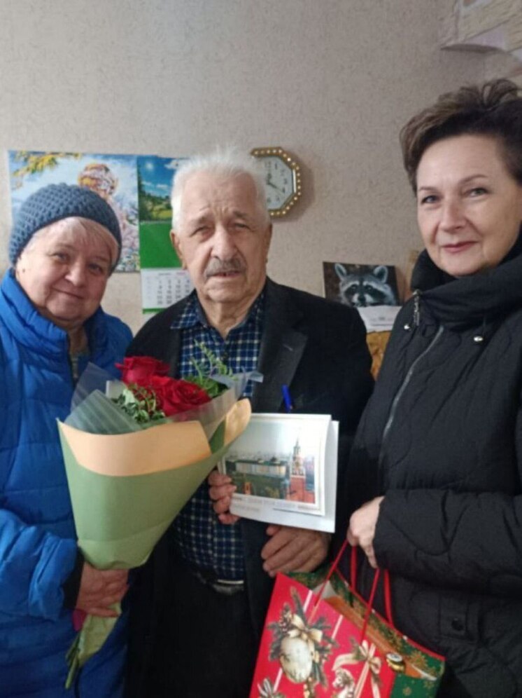 96-летие отметил ветеран труда из Пыталовского округа