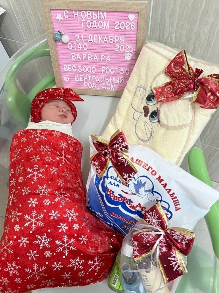 Владимирская область встречает первых новорожденных 2026 года