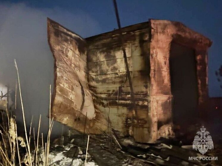 В Фёдоровском районе Саратовской области произошел смертельный пожар