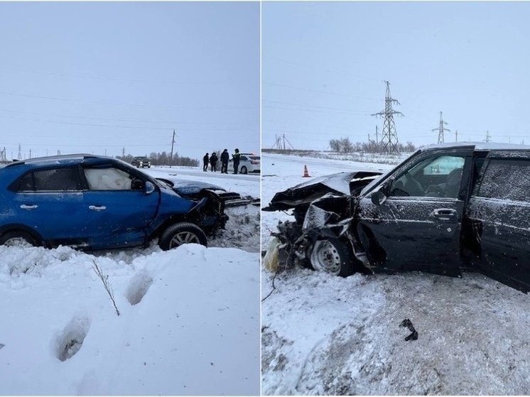 В аварии под Курманаевкой пострадали 4-летняя девочка и 25-летняя девушка