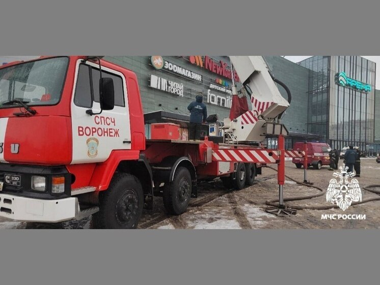 Стали известны подробности пожара: 300 человек эвакуировали из воронежского ТРК