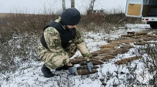 Белгородские пиротехники обезвредили арсенал времен Великой Отечественной войны