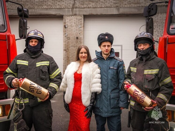 У пожарных в Петербурге из огнетушителей повалил розовый дым