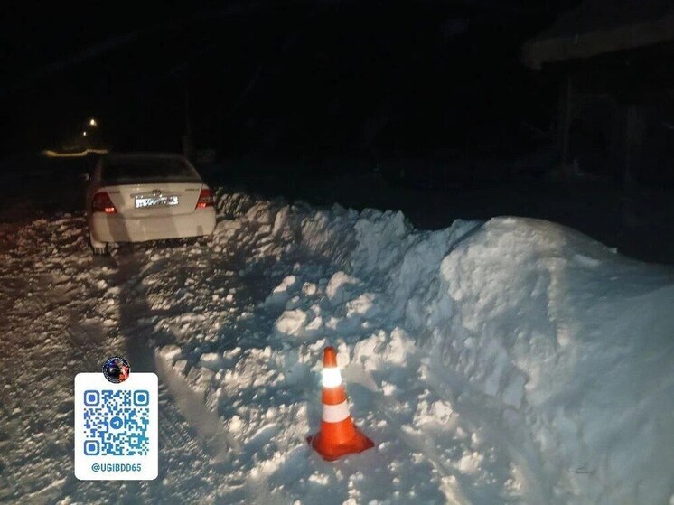 В Александровске-Сахалинском пьяный водитель сбил женщину-пешехода