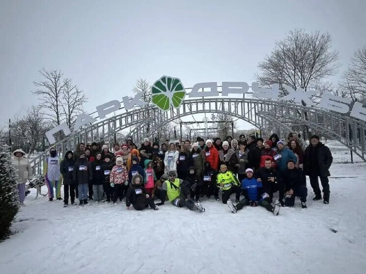 Забег желаний прошёл в георгиевском парке «Дружба»