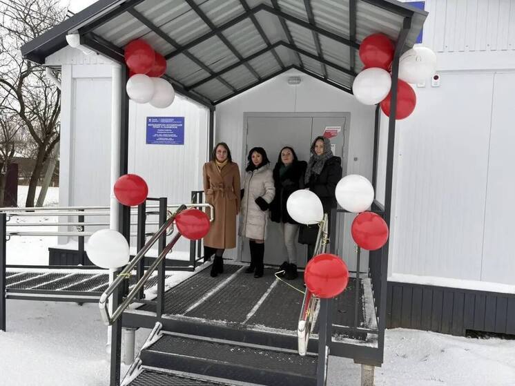 После Нового года в поселке Гурьевска появился новый медпункт