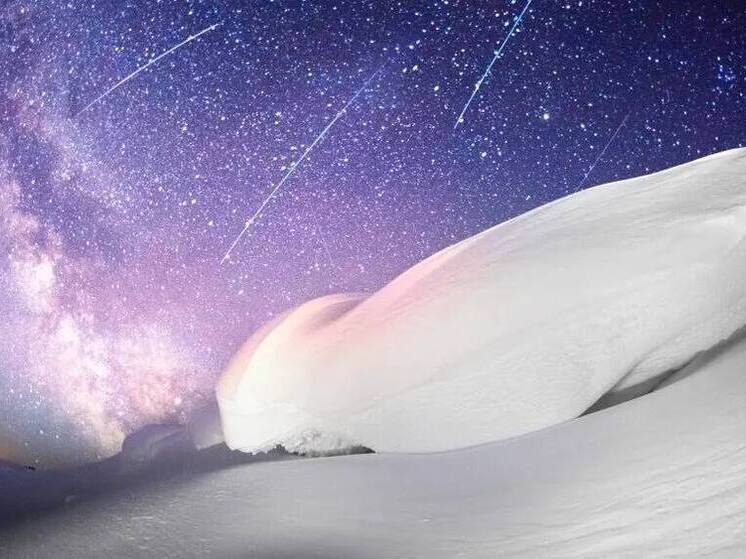 Жители Ямала в ночь на 4 января могут увидеть метеорный поток Квадрантиды