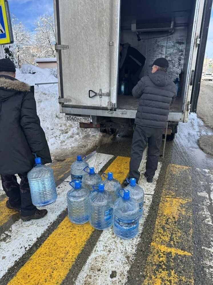 В Белореченском районе продолжают устранять последствия аварии