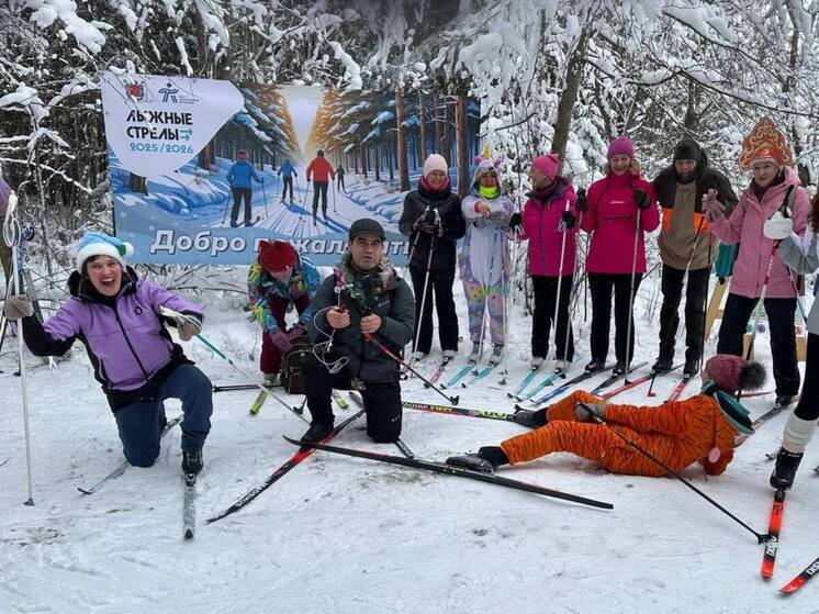 Первые 500 петербуржцев отправились на «Лыжные стрелы» в Токсово