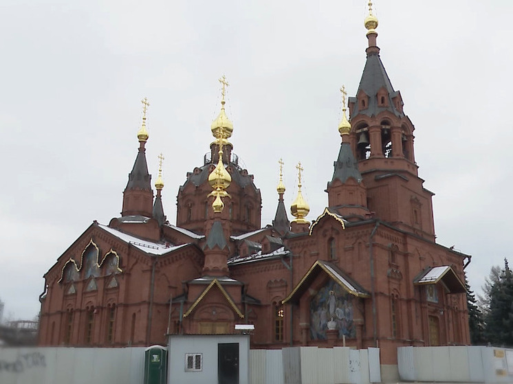В Челябинске завершают реставрацию храма Александра Невского