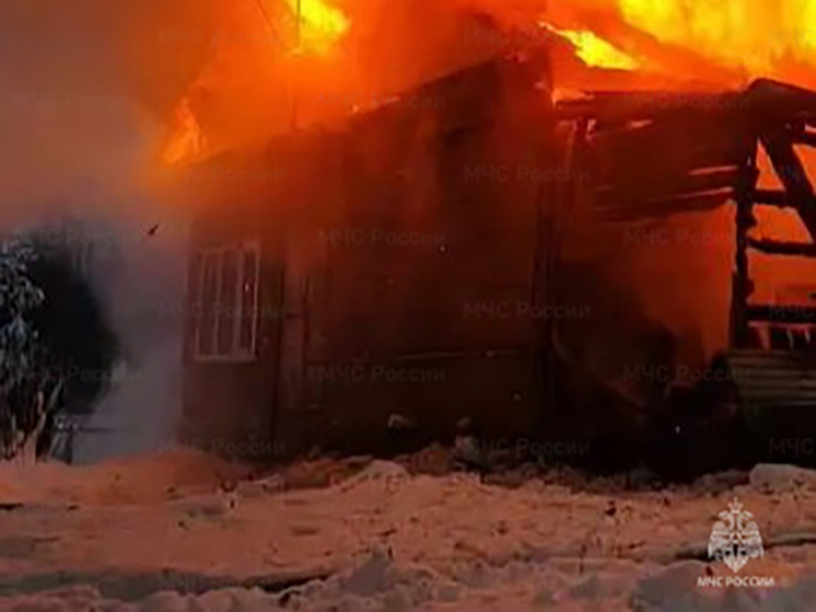 В Медынском районе потушили пожар в жилом доме