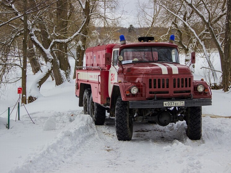 Тульские спасатели 14 раз выезжали по вызовам в субботу 3 января