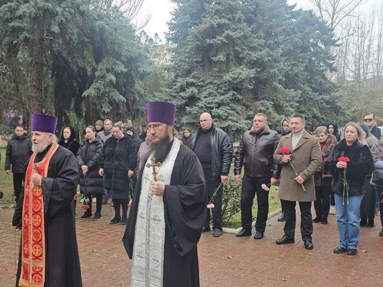В Скадовской епархии помолились об упокоении жертв теракта в Хорлах