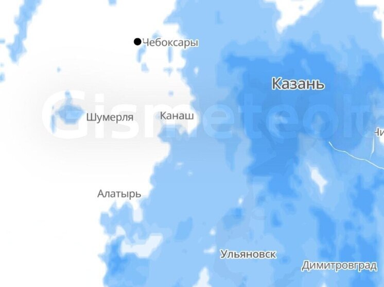Синоптики сообщили, когда в Чувашии прекратится снегопад