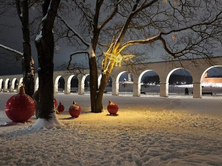 Новгородцев ждут морозы и небольшой снег 4 и 5 января