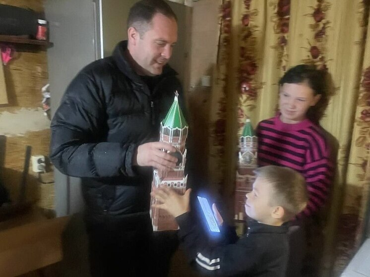 В Токмакском округе семьи участников СВО находятся под особым вниманием власти в праздники