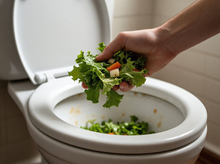 От штрафа до аварии: почему новосибирцам не стоит спускать в унитаз пищевые отходы