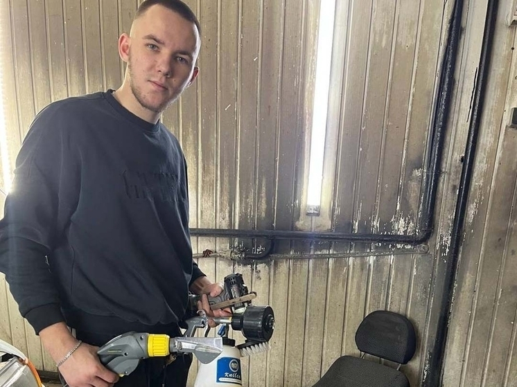 Белгородец запустил автомойку в Пролетарском по соцконтракту