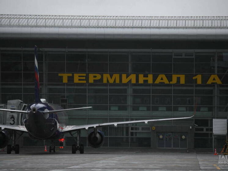 В Казани из-за метели аэропорт не принимает самолёты