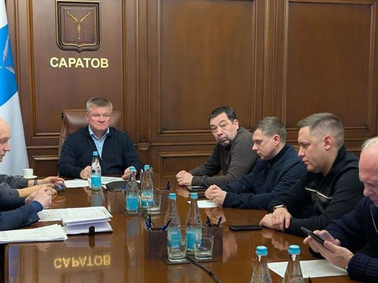 Ночная метель оставила без света часть Саратова