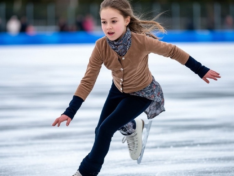 В Саранске на территории ВДНХ появилась новая ледовая «арена»