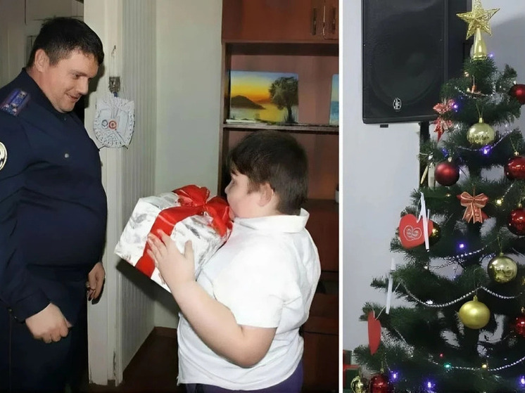 Семилетнему сыну участника СВО в Томске исполнили новогоднее желание