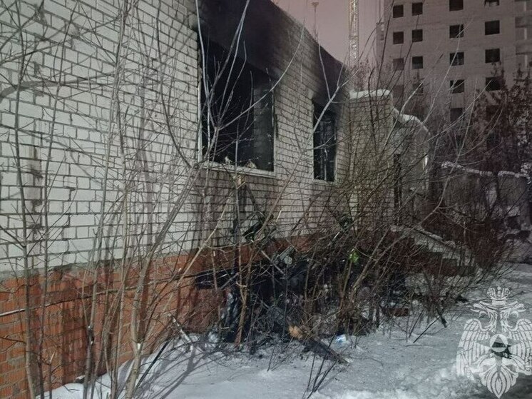 Пожар в заброшенном доме в Иванове унес жизнь человека