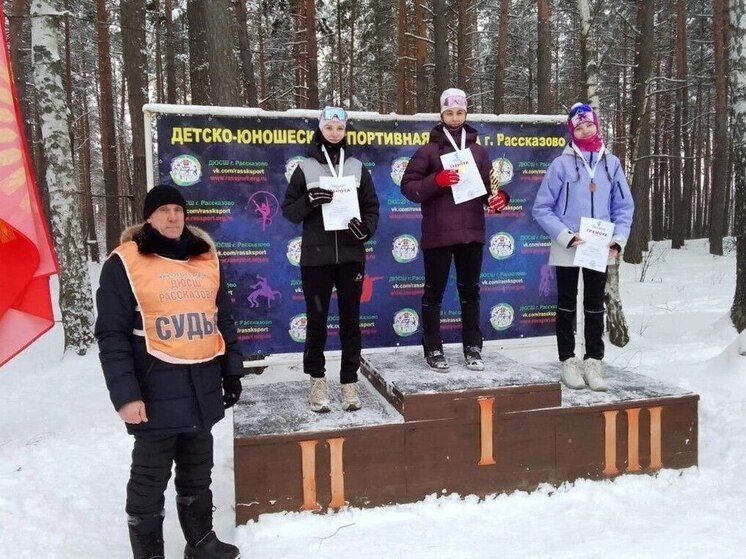 Уваровские виражи: юные лыжники взяли золото и серебро на областных стартах