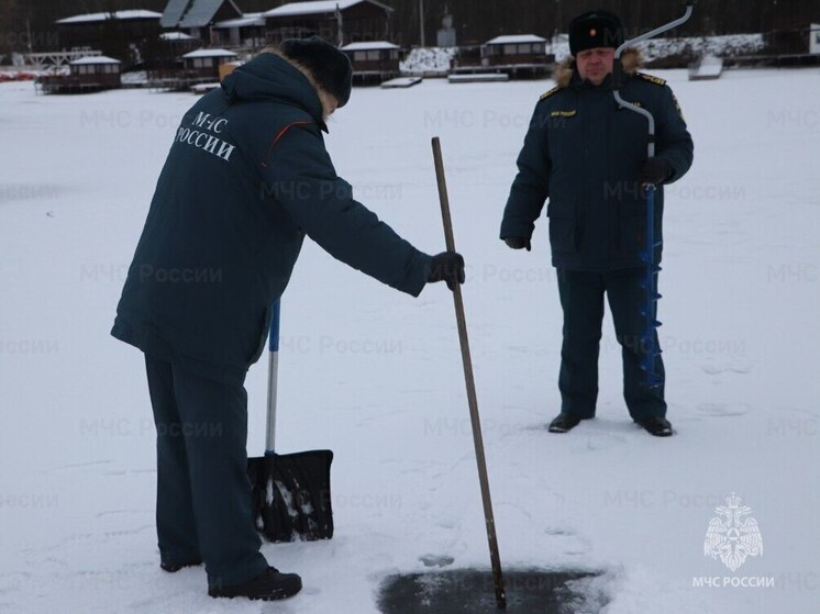 На тонком льду: МЧС усиливает патрулирование водоёмов Тамбовской области