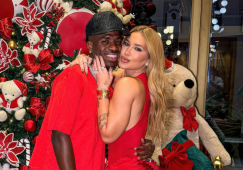 «Я счастлива с тобой»: девушка Винисиуса поделилась снимками рождественских каникул с футболистом