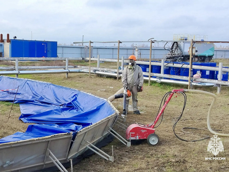 Сотрудники МЧС Ставрополья и промышленного объекта провели совместные учения