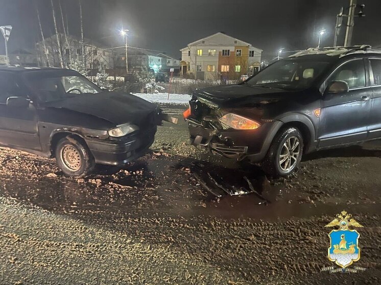Костромские аварии: Chevrolet Captiva против ВАЗ-2114