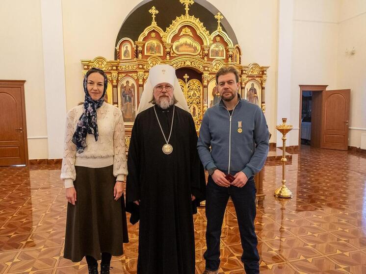 Митрополит Марк наградил троих рязанцев за заслуги перед Церковью