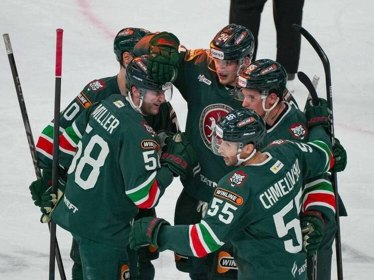 В Казани «Ак Барс» одержал первую победу в Новом году