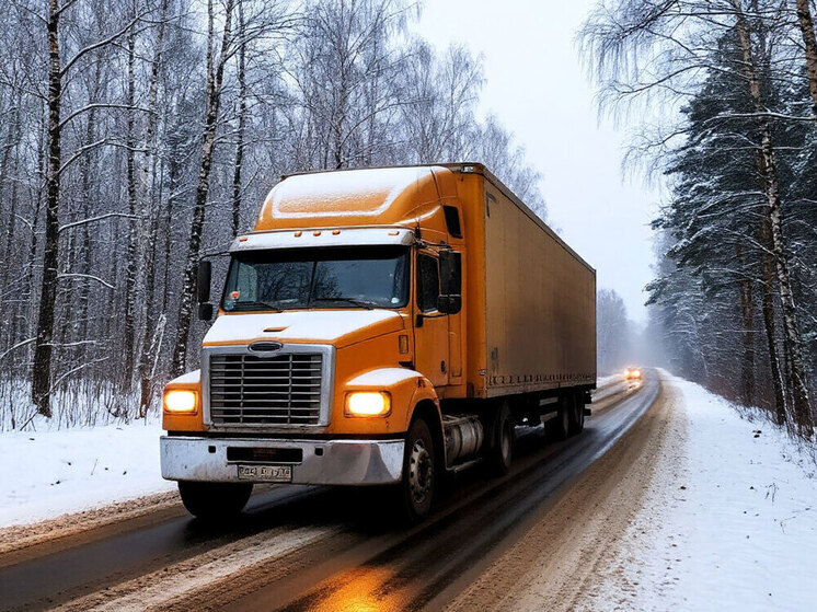 Грузовики столкнулись на федеральной трассе «Байкал»