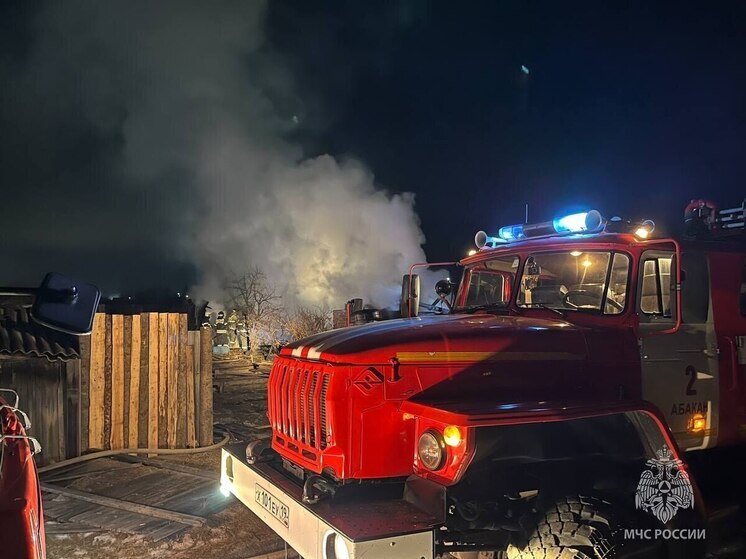 За три праздничных дня в Хакасии произошло 19 пожаров – два смертельных