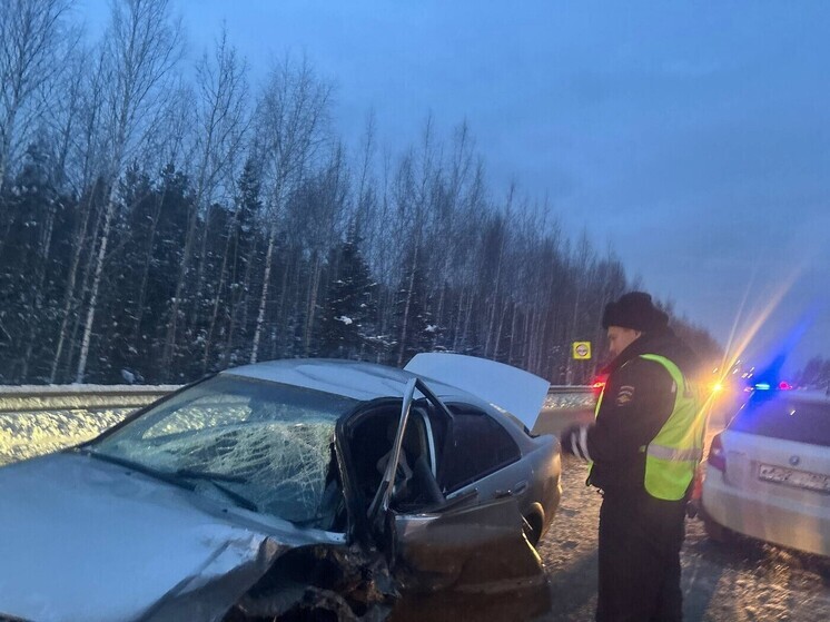 Три машины столкнулись на дороге Екатеринбург – Реж – Алапаевск