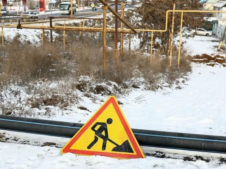 В астраханском селе продолжается капитальный ремонт центрального канализационного коллектора