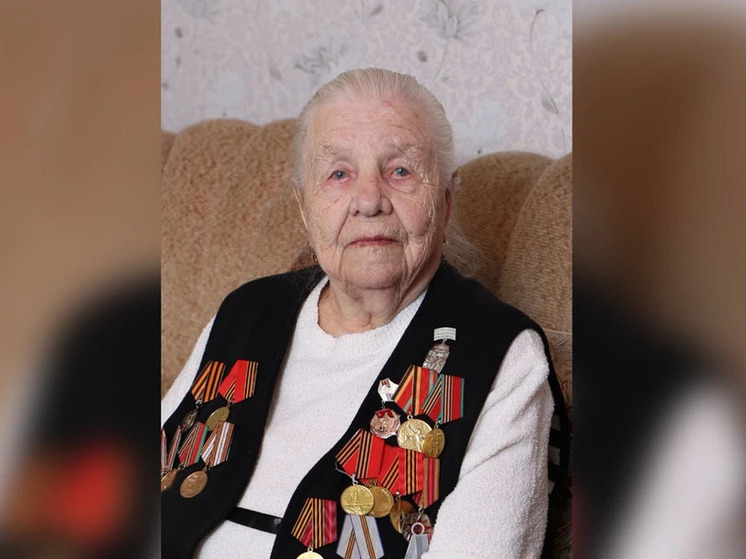 В Красноярске на 98-м году жизни скончалась ветеран ВОВ Александра Егорова