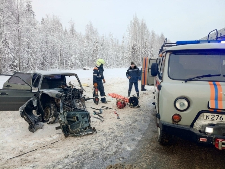 Накануне на трассе Чекшино - Тотьма - Никольск столкнулись два автомобиля