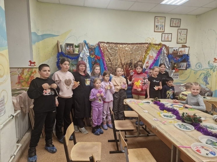 Детская художественная школа в Фурманове провела для детей мастер-класс