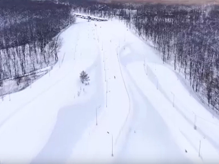 Губернатор Гладков показал готовность лыжной трассы «Олимпия»