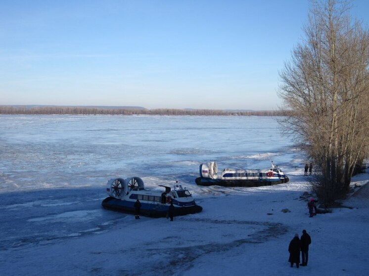 С 6 января из Самары в Рождествено начнут курсировать суда на воздушной подушке