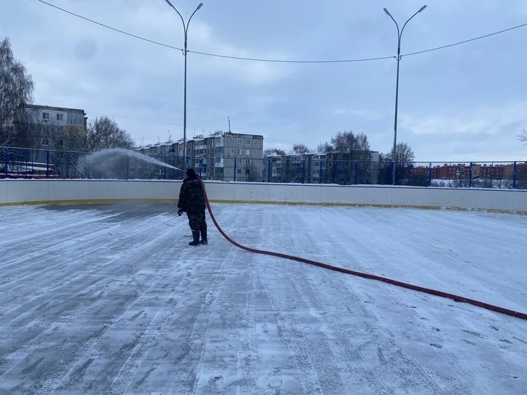 Каток в Киреевске откроется 6 января