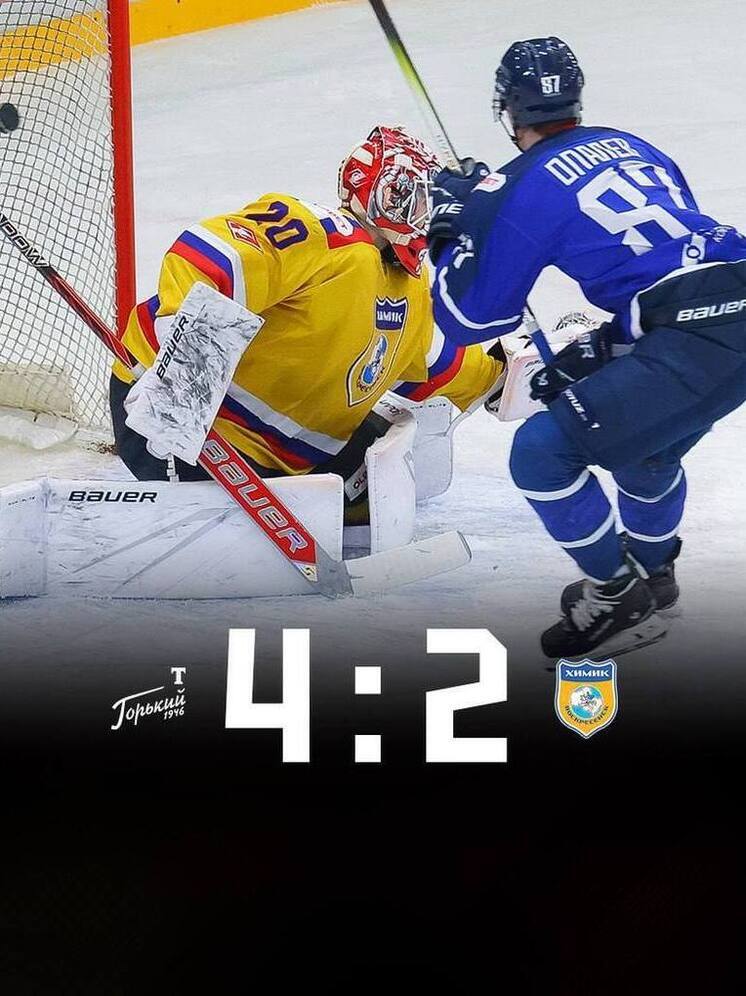«Горьковчане» побеждают «Химик» в первом матче 2026-го года