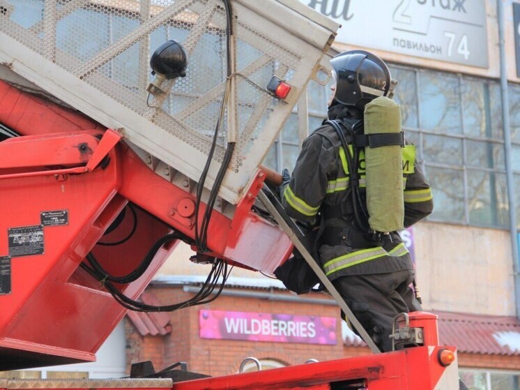 Пожар унес жизнь человека в Выборге