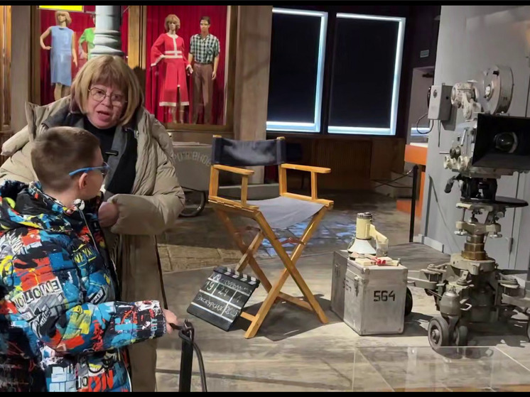 Мечта сбылась на «Мосфильме»: юный курянин побывал на легендарной киностудии